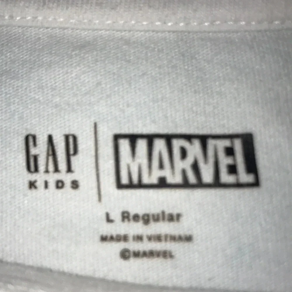 𝅺GAP KIDS MARVEL Spiderman short sleeve crewneck top size L